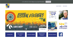 Desktop Screenshot of bourgogne.cmcas.com
