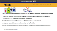 Desktop Screenshot of angouleme.cmcas.com