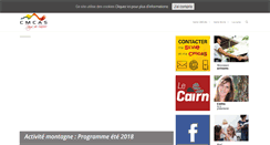 Desktop Screenshot of pays-de-savoie.cmcas.com