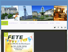 Tablet Screenshot of montlucon.cmcas.com