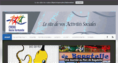 Desktop Screenshot of haute-normandie.cmcas.com