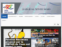 Tablet Screenshot of haute-normandie.cmcas.com