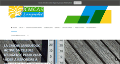 Desktop Screenshot of languedoc.cmcas.com